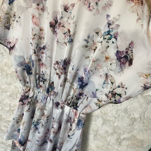 Show Me Your MuMu Women's Floral Shawna Fit and Flare Mini Dress Small Sundress - Picture 10 of 13